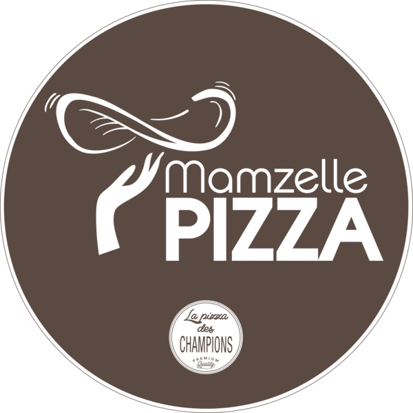 Logo Mam'Zelle Pizza Logo Mam'Zelle Pizza