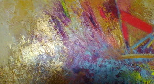 les couleurs du cosmos.... peintures d' Aric Benoist