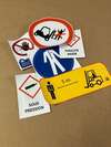 Impression de stickers sécurité à Limay