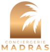 Logo de la Conciergerie Madras, conciergerie pour propriétaires à la martinique