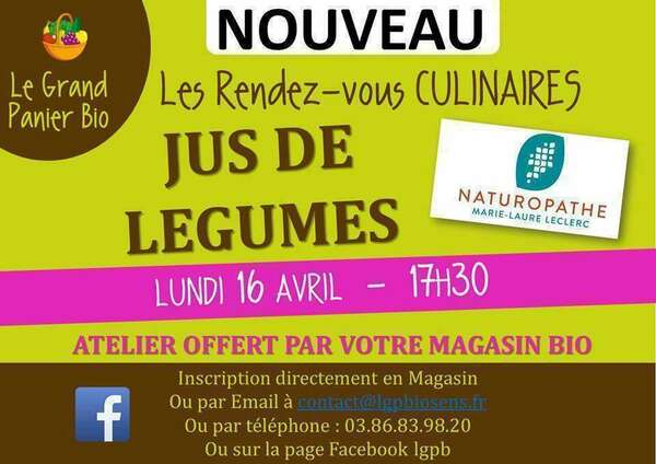 ATELIER JUS DE LEGUMES