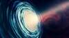 Vortex de lumière dans l'espace