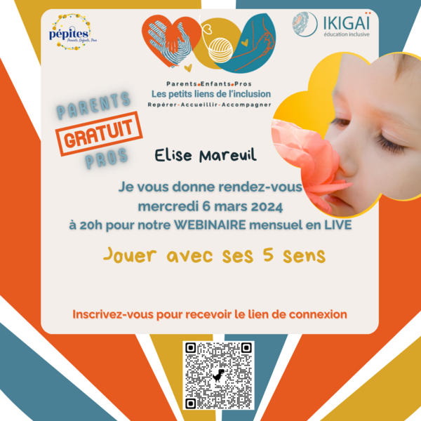 Visio n°4, mercredi 6 mars de 20h à 21h30 #sensorialité