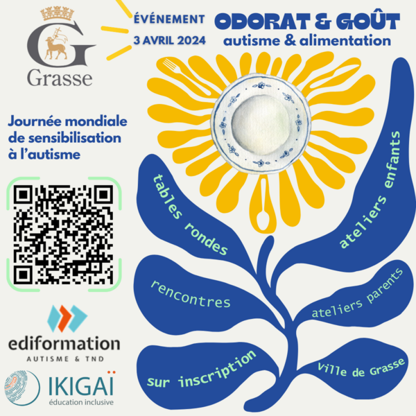3 avril à Grasse - Fêtons ensemble la Journée mondiale de sensibilisation à l'autisme