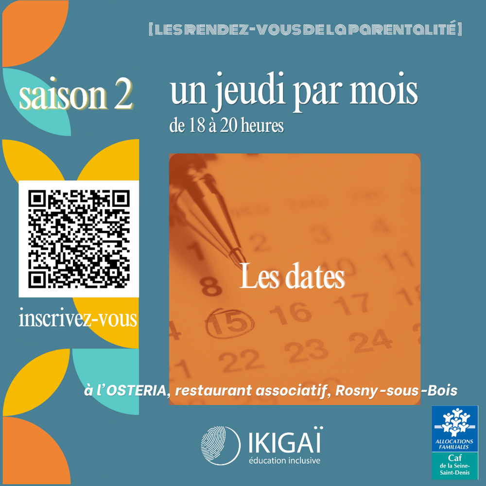 Les RDV de la Parentalité 93 saison 2 : les dates à retenir