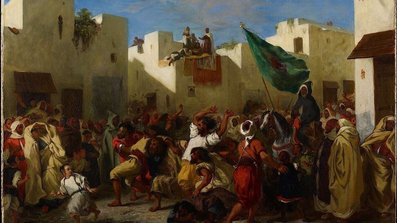 Eugène Delacroix au musée Mohamed VI à Rabat, Maroc Actualités