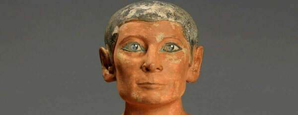 The Crouching Scribe at the Louvre Lens