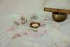 bougie bol chantant petales roses soin combine reiki muriel denis blois
