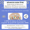 Flyer seances-bien-etre-en petits groupes avec muriel-denis-praticienne-certifiee et installee a-saint-sulpice-de-pommeray