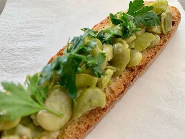 Les Fèves en Tartine