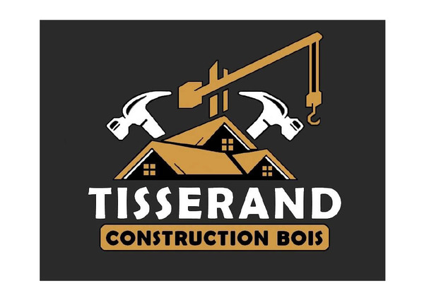 Logo Tisserand construction bois Logo Tisserand construction bois