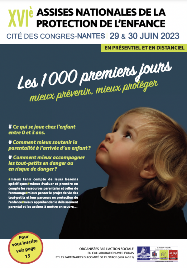 Assises 2023 - Les 1 000 premiers jours : mieux prévenir, mieux guérir
