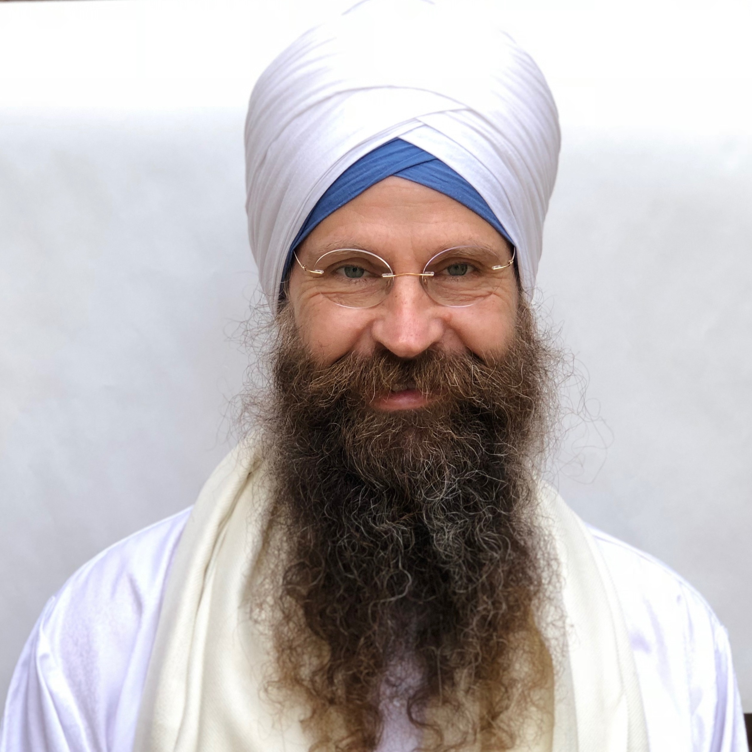 Kundalini yoga practiced in a group setting in a natural environment