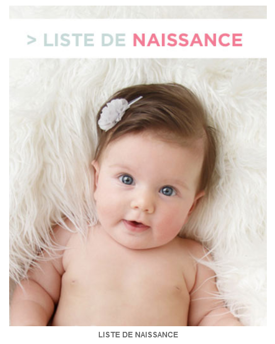Liste de Naissance Blog