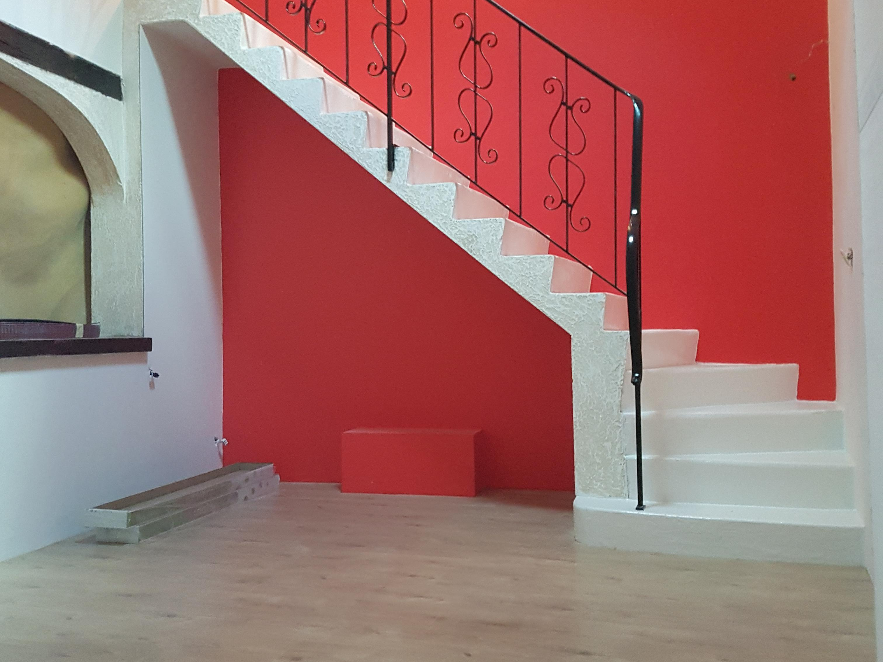 Travaux création d'une pièce japonaise