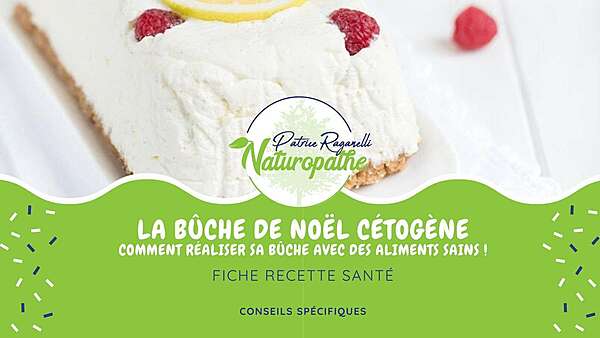 BÛCHE DE NOËL CÉTOGÈNE