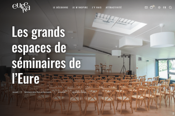 Les grands espaces de séminaires dans l’Eure