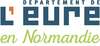 Logo département de l'Eure en Normandie couleurs vives