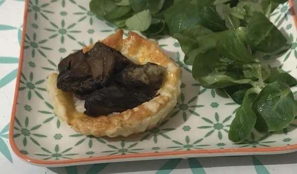 Tartelettes aux cèpes