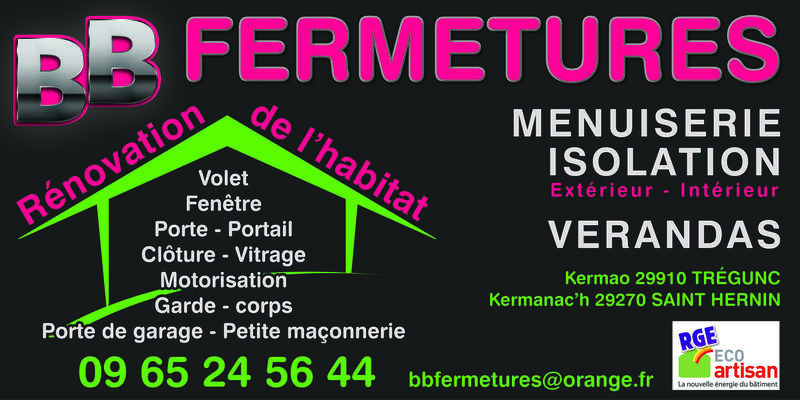 Entreprise De Fermetures Et Isolation Naturelle à Concarneau | BB ...