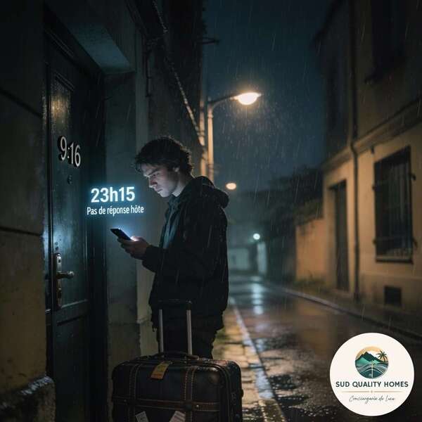 Check‑in tardif : pourquoi c’est une source de stress… et comment une conciergerie change la donne