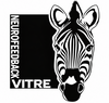 Logo tigre blanc yeux bleus neurofeedback Vitré