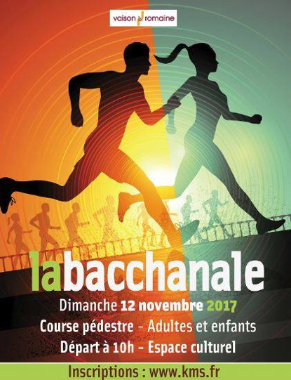 Foulée pédestre des bacchanales 12 novembre 2017 