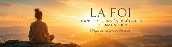 La foi dans les soins énergétiques et le magnétisme : Croyance, énergie et force intérieure ?