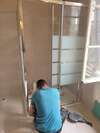 Rénovation moderne douche à Trouville élégante et fonctionnelle