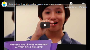 Exercices musculaires et déglutition