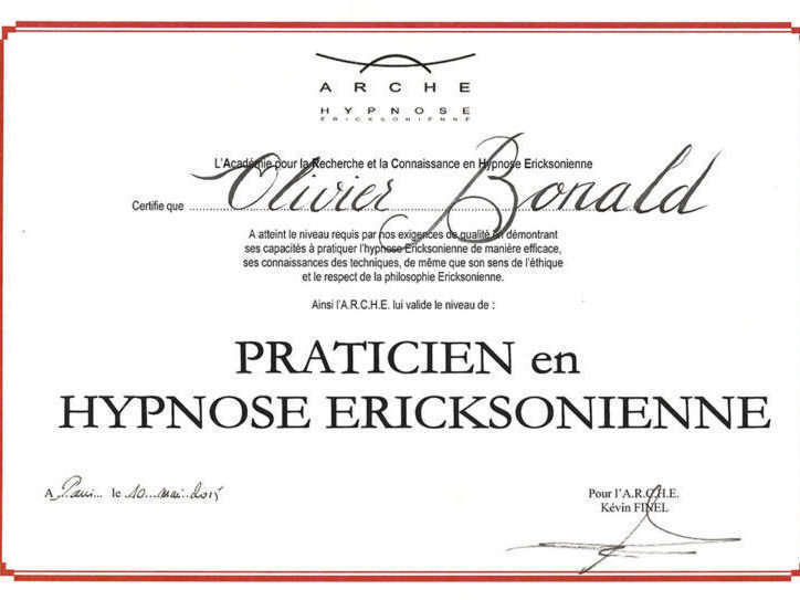 diplome-olivier-bonald-ecole-arche-hypnose-ericksonienne-768x543