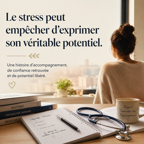Quand le stress cesse d'être un obstacle, le potentiel peut enfin s'exprimer...