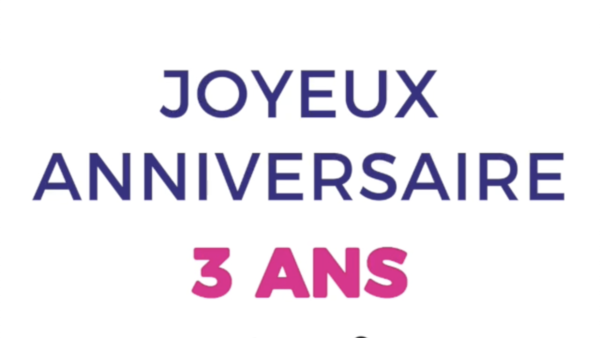 Joyeux 3 ans YOLO !