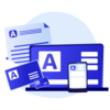 Illustration contenu référencement SEO Simplébo