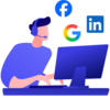 visuel réseaux sociaux plateformes