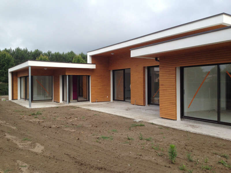 Bardage Tempo Verniland Pin des Landes couleur canelle