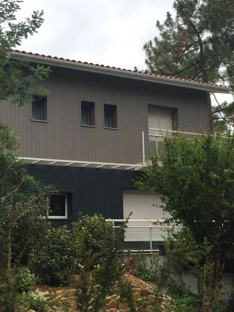 Bardage pré-peint en Pin des Landes