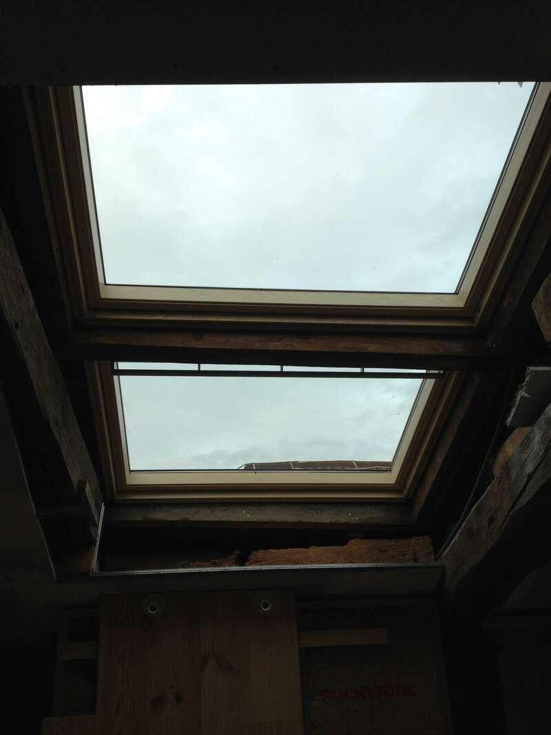 Fenêtre de toit Vélux duo