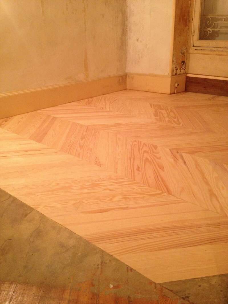 Parquet bois à "l'Anglaise"