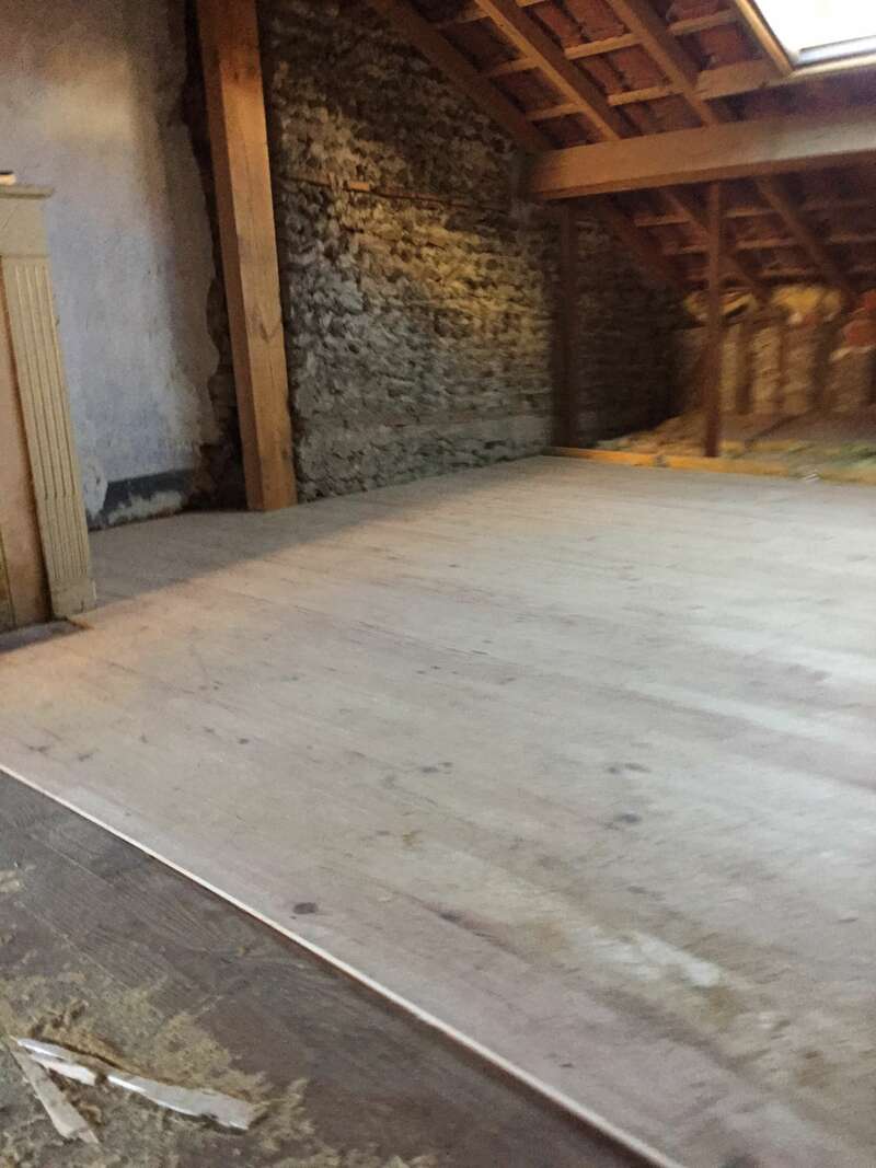 Parquet bois massif en pin des Landes