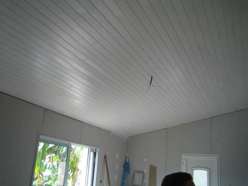 Lambris bois pré-peint