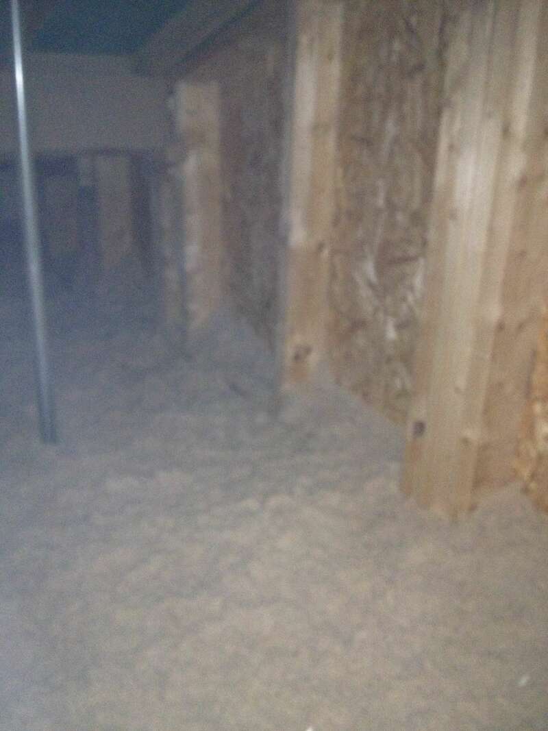Isolation de combles perdu en laine de bois soufflée