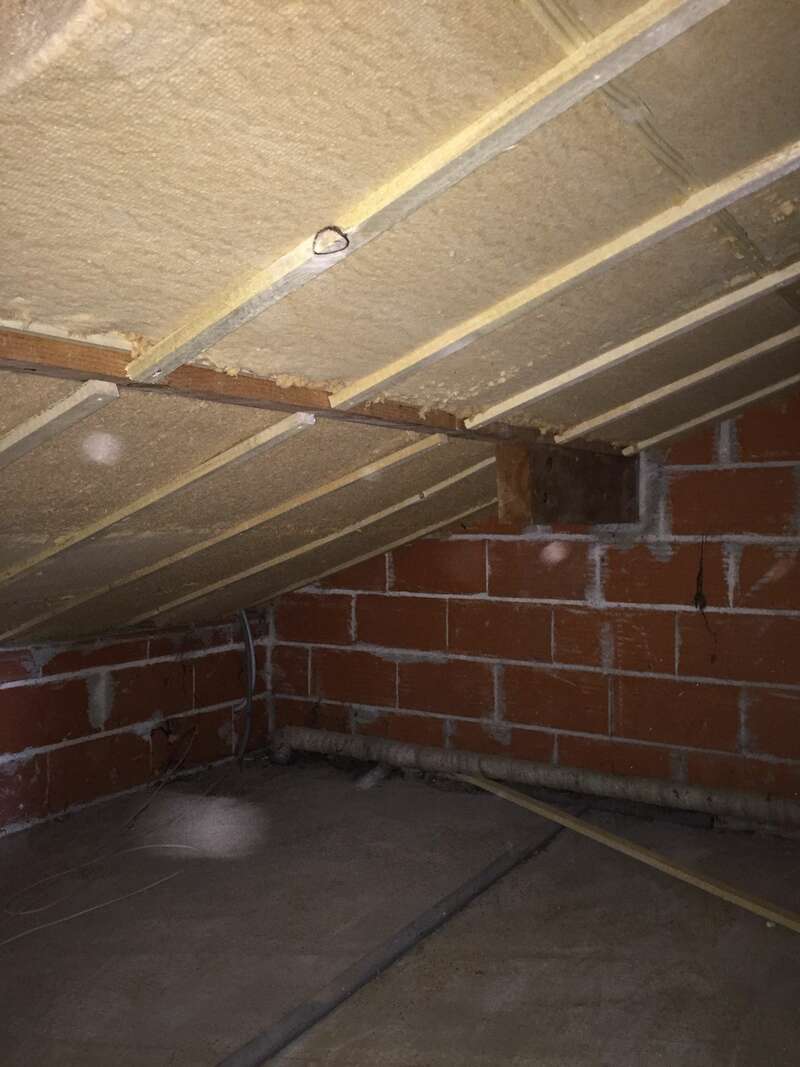 Isolation rampant en laine de bois