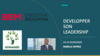 developper leadership