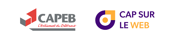 Logo Cap sur le Web x CAPEB
