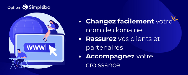 Changement de nom de domaine