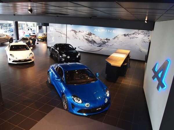 RDV chez Renault Boulogne RRG et Studio ALPINE
