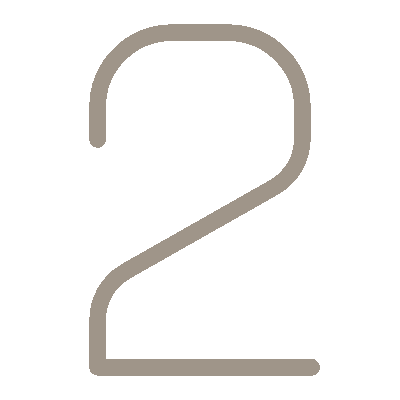 Wired outline 2434 number 2 hover draw  12 