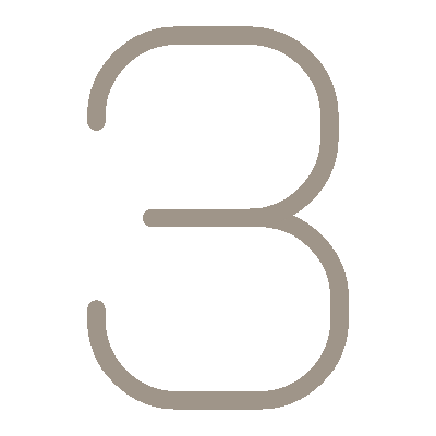 Wired outline 2433 number 3 hover draw  10 