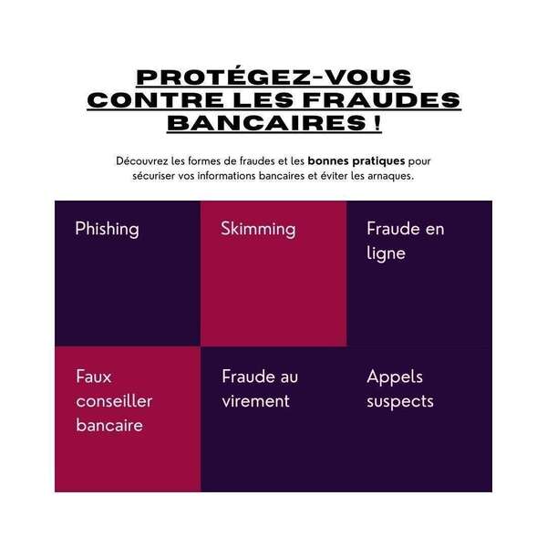 Fraudes bancaires: les réflexes à adopter